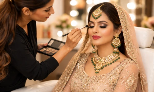 Bridal Makeup Services in Anand