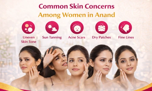 common skin concerns among women in Anand