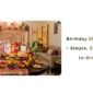 Birthday Chhab Decoration – Simple Creative Ready to Order Designs 85x85