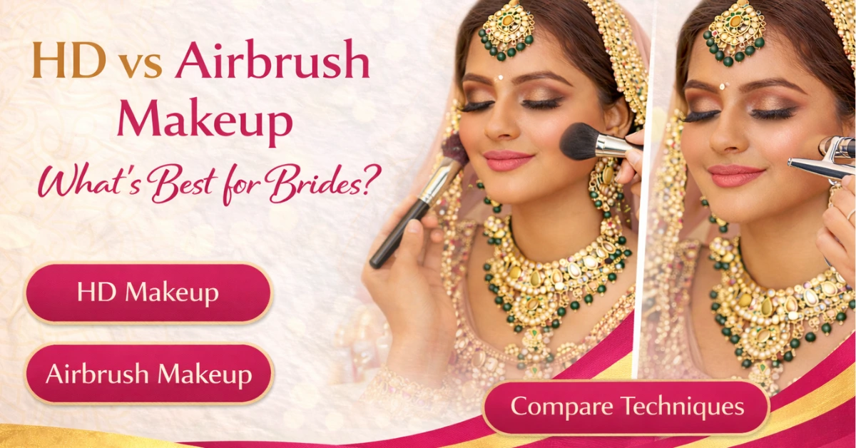 HD vs Airbrush Makeup What’s Best for Brides
