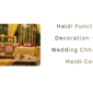 Haldi Function Chhab Decoration 85x85