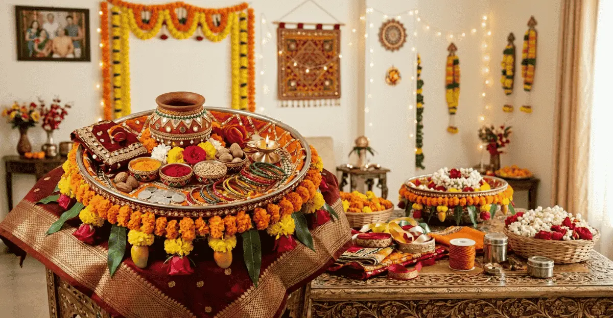 How to Decorate Marriage Chhab at Home